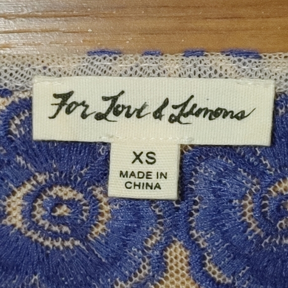 For Love And Lemons Temecula Mini Dress XS - Picture 9 of 15